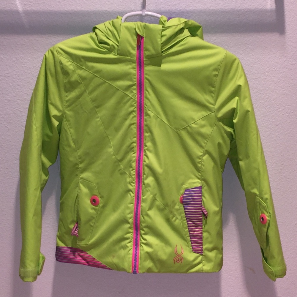 Spyder Girl’s Green Ski Jacket